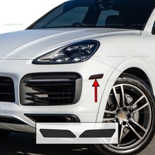 For 2019-2023 Porsche Cayenne Smoke Precut Tint Vinyl Side Marker Decal Front