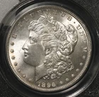 1896 PCGS MS64 Morgan Silver Dollar