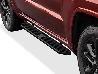 APS Black Flat Running Boards Style Fit 11-21 Jeep Grand Cherokee