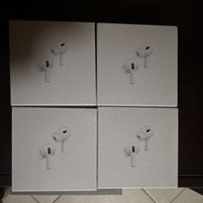 Apple AirPods Pro 2nd Gen Wireless Earbuds White MagSafe Case 4 Boxes 