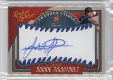 2019 Panini Leather & Lumber 88/99 Framber Valdez #114 Auto 13ib