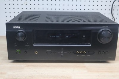 Used Vintage Black Denon Model AVR-3300 AV Stereo Surround Sound