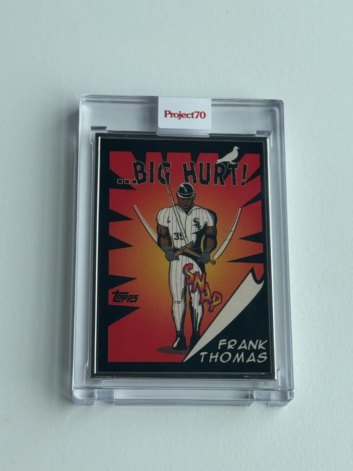 Topps Project 70 Frank Thomas 780 AP Silver Frame 10/51  Jeff Staple - Image 3 of 3