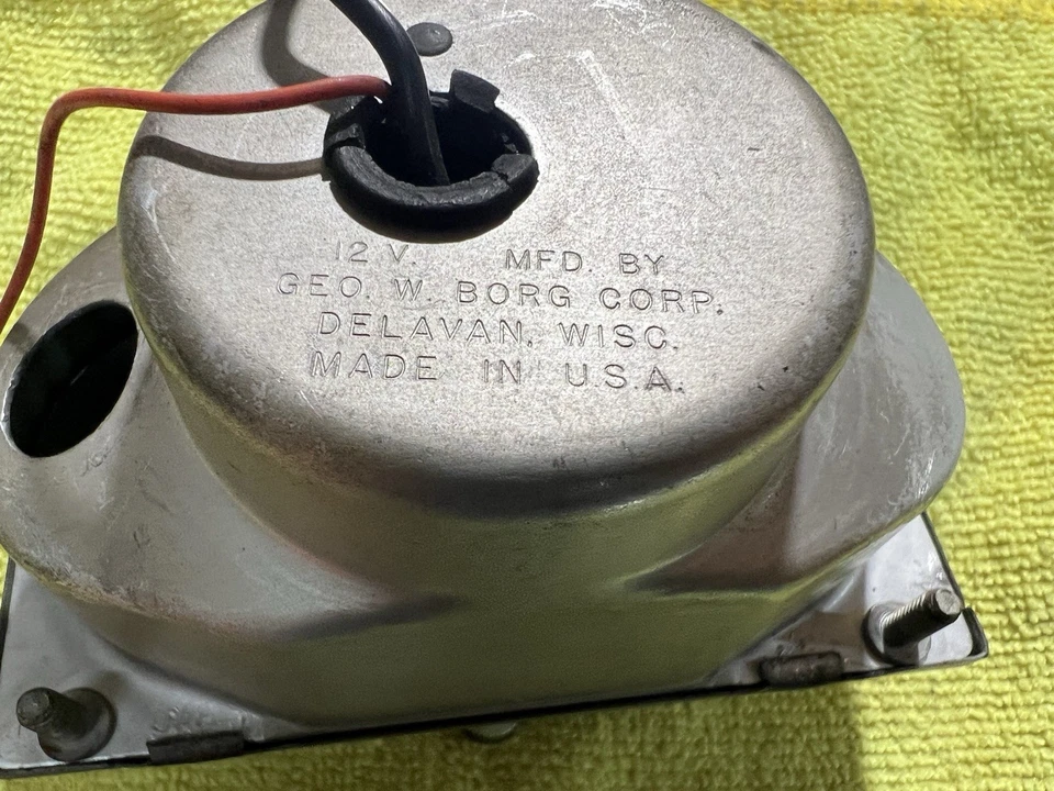 时钟适用于 1958 雪佛兰 GM Impala Nomad Belair Biscayne Delray Oem 工作 — 第 3/4 张图片