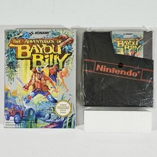 ebay® Auktion 147346730490 | Konami NINTENDO NES Run & Gun Brawler THE ADVENTURES OF BAYOU BILLY Pal NM CIB Thumbnail of ebay® auction 147346730490 | Konami NINTENDO NES Run & Gun Brawler THE ADVENTURES OF BAYOU BILLY Pal NM CIB