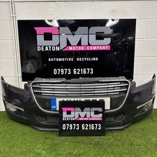 PEUGEOT 508 complete Front Bumper 10-19 Saloon inc grills/fogs/sensors