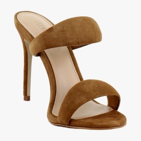 Steve Madden Saturn Womens Heels Chestnut Suede