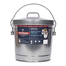 Behrens Galvanized Steel Trash Can