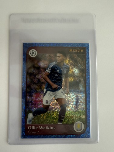 Topps Merlin UEFA Club Competitions 2024/25 Olli Watkins Aston Villa 73/150