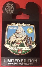 2009 Disney DLR - Matterhorn Bobsleds 50th Anniversary LE 1000 Pin Rare