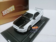 Ebbro 1/43 Model R34 V-Spec.II N1 White alloy 1:43 car model NIB