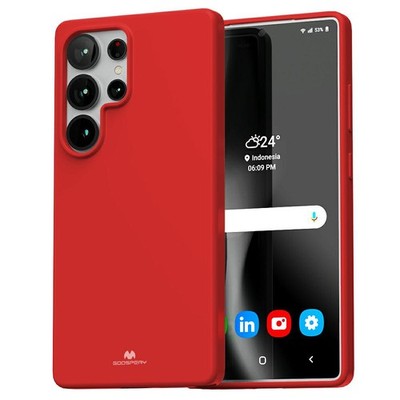 Mercury Softcase für Galaxy S25 Ultra, Rot