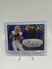 2025 Panini Select - Signature Memorabilia Jerome Ford #SME-JFD Blue Prizm /149