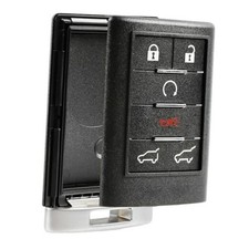 Key Fob Keyless Entry Smart Remote Shell Case  Pad fits Cadillac 2007-2014