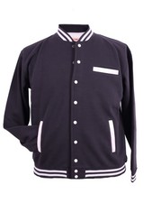 College Jacke in großen Größen von Kamro, Grau