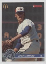 1993 Donruss McDonald's Montreal Expos Restaurant Claude Raymond #26 0d7y