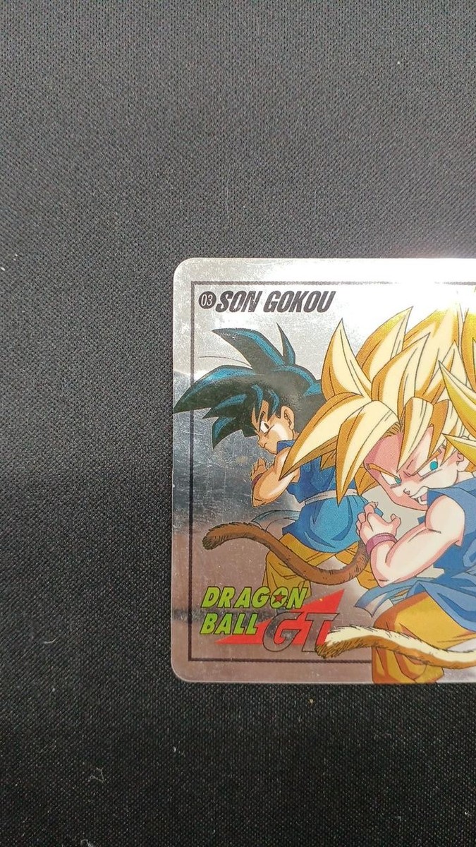 ドラゴンボールGT カードダススーパーバトル03&04 Dragon Ball GT Carddass Son Goku No. 03 & 04 Set Super Battle