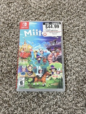 Miitopia - Nintendo Switch Complete CIB Authentic US Version ESRB