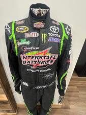 Kyle Busch NASCAR Race Worn Used Driver Suit Photo Matched Auto Signed 1 of 1