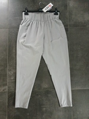 Kekoo Hose Lagenlook Gr.5 56 58 hellgrau