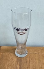 Edelweiss Wheat Beer Weizenbier 0.5 Litre Collectable Glass