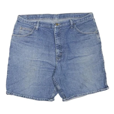 WRANGLER Femmes Short Bleu Jeans Décontracté XL W40 Coton Blend Coupe Classique - Photo 1/4