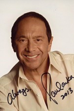 Paul Anka "Put Your Head on My Shoulder" Singer AUTOGRAPH Signed 4x6 Photo ACOA