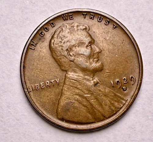 1929-D Lincoln Wheat 1c ~~ VF++ / EF?? ~~Great Details! ~~ Bargain! ~~ D37