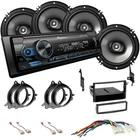 Pioneer package Car Stereo Radio & front/rear speaker kit for 2005-2010 Scion TC