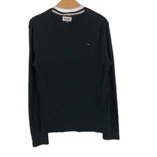 Tommy Hilfiger Denim Men's Crew Neck Black Sweater Size M
