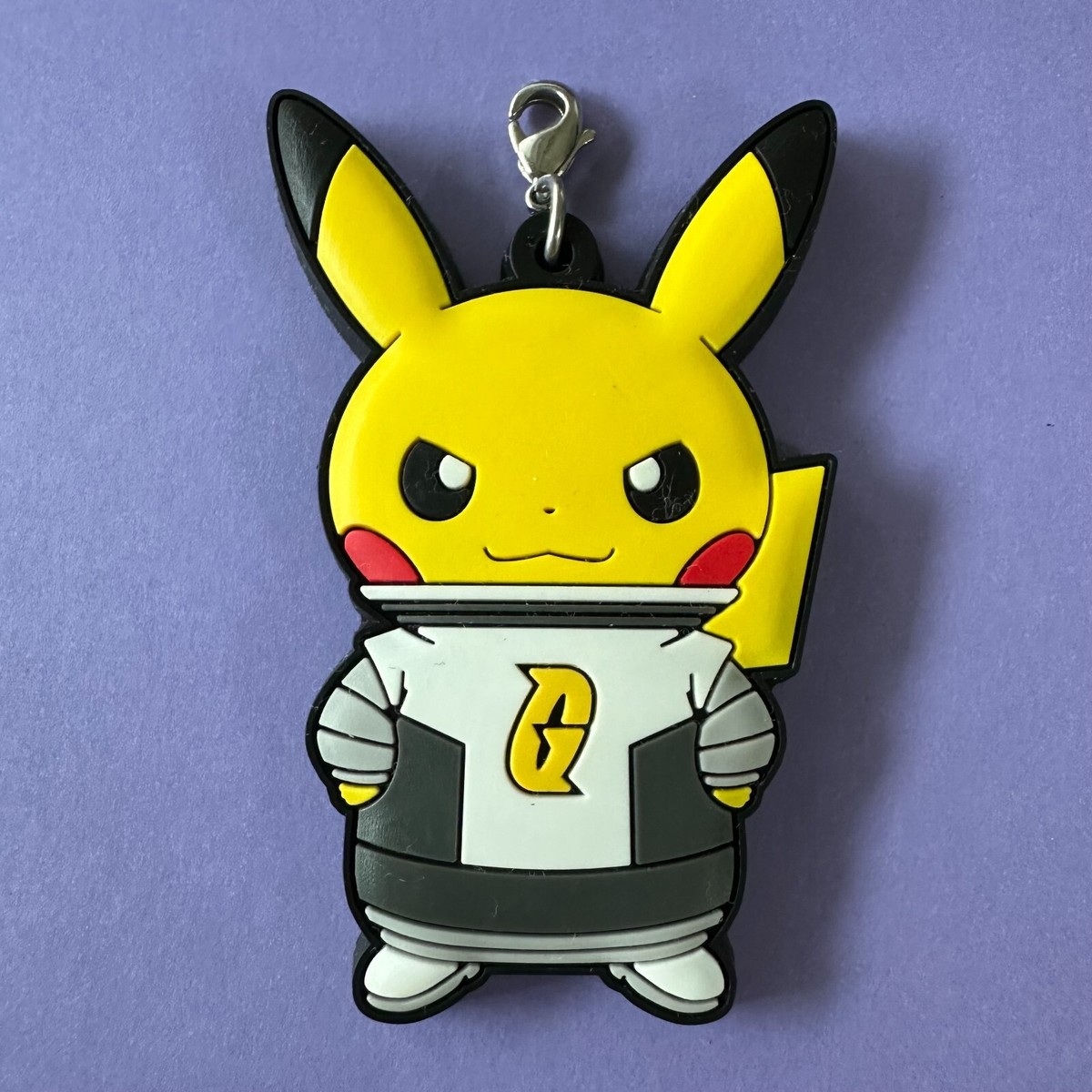 Pikachu Team Galactic Pokemon Rubber Strap Japanese Nintendo From