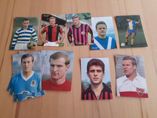 Fussball spieler Postkarten sammelbilder alt1 9 x (sammlungauflösung)