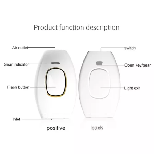 Women Laser Remover Instant & Pain Free Finishing Touch Hair Removal Body - Picture 5 of 13