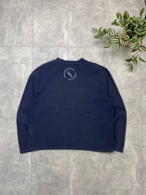 サンローラン スウェット ブルー ブルー（青）系 Saint Laurent(サンローラン) スウェット