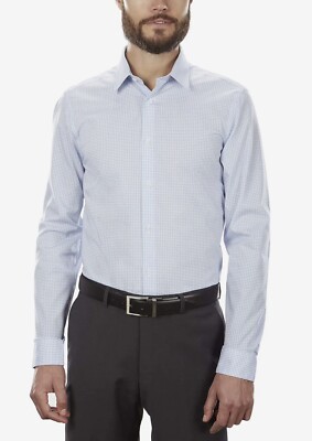 slim fit dress slacks Calvin Klein Shirt Men's Small 14-14.5 Infinite Color Slim Fit Band Co –  Prime Buy Direct main image 0
