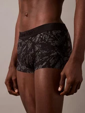 🩲 NWT S, L, XL Calvin Klein Men's Black Print LOW RISE TRUNK Underwear