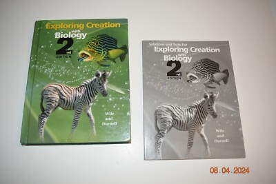 APOLOGIA Exploring Creation with Biology Textbook and Solutions and Tests Book