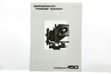 Brochure sistema modulare ottico-panca Horseman 450 molto pulita #P4355