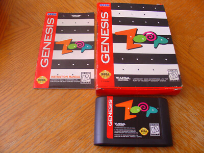 Zoop (Sega Genesis, 1995) Authentic Tested Working Pins Cleaned Fast ...