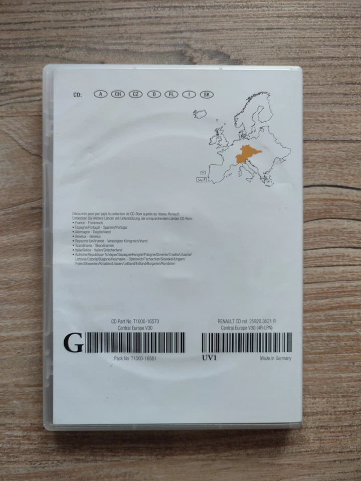 CD Navigation Renault Carminat Informee 2 ÖSTERREICH SCHWEIZ CZ V30 2010  CNI2 - Bild 2 von 3