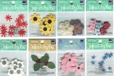 64 CHOICES Jolees by You Scrapbooking Paper FLOWERS & LEAVES Card making Crafts