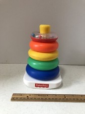 2004 Fisher Price Rock-A-Stack Plastic Ring Toy 71050 , Mexico