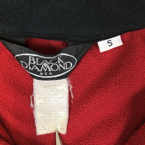 Black Diamond AMC Appalachian Mountain Club Fleece Zip Jacket Red Adult Small - Picture 5 of 8