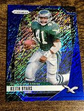 KEITH BYARS 2024 Panini Prizm Blue Shimmer Refractor /25 #239 FOTL