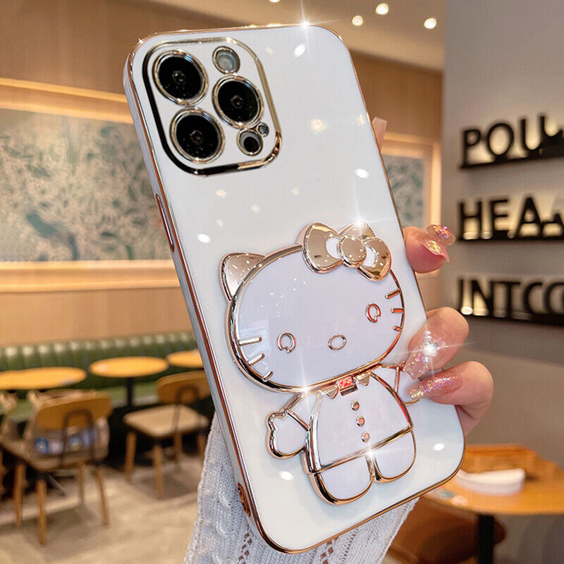 Colorful Cat Tough Case for iPhone X XR XS SE 7 8 11 12 13 14 15 Pro Mini  Plus Pro Max