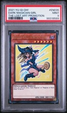 2021 Yu-Gi-Oh Dark Magician Girl The Lost Art Promotion LART-EN019 PSA 9 MINT