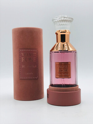 Lattafa Velvet Rose Women Parfum Spray 3.4 oz New In Sealed Box