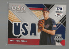 2020 Panini Matthew Allan USA Material 17U Panine Elite Extra Edition