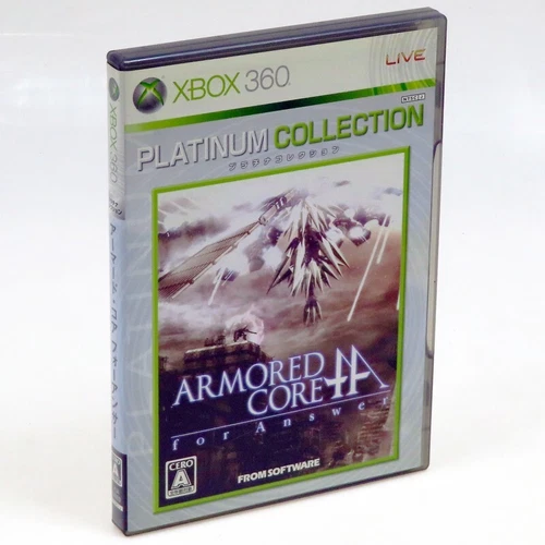 ARMORED CORE for Answer Platinum Collection XBOX 360 Japan Import NTSC-J Comp