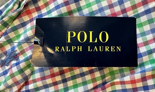 Polo By Ralph Lauren Pajama Shorts Men’s Small Multicolor Fairway Plaid Preppy - Picture 4 of 9